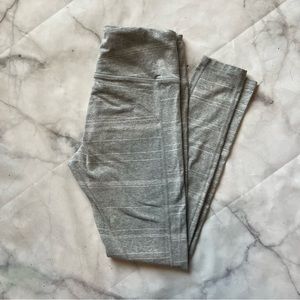 Athleta Gray and White Leggings